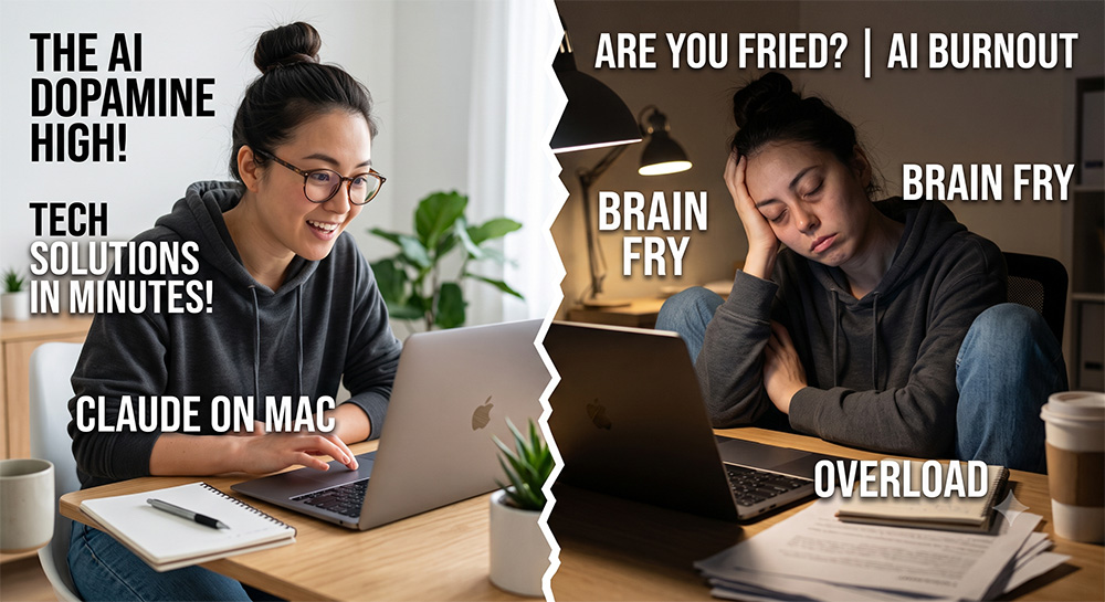 Are You Exhausted Because of AI? Signs of 'AI brain fry' You Can't Ignore