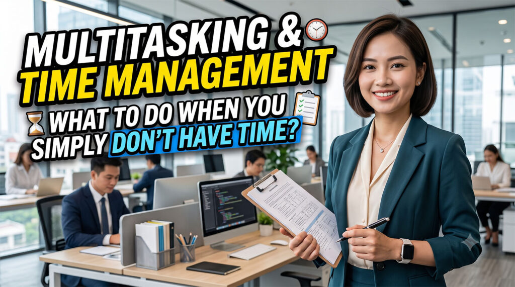 Multitasking and time management | Top 4 tools to survive today’s workloads